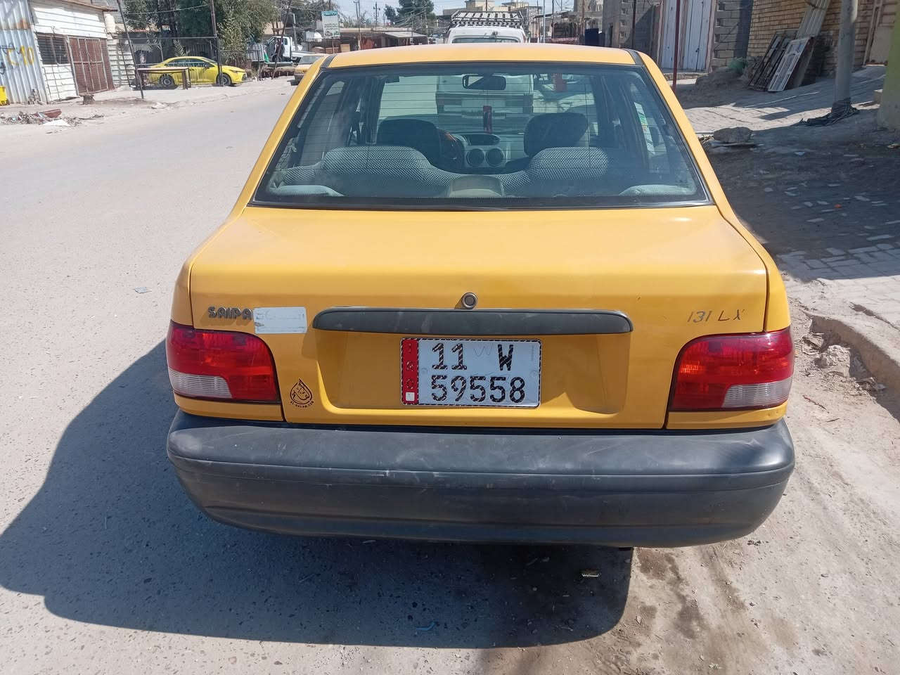 سلام عليكم سايبه موديل ١٧ مبدل جاملغ امامي مكينه وكير جدد بسمي سعر ٣٧ عنوان بغداد مدينه الصدر موبايل ***********
