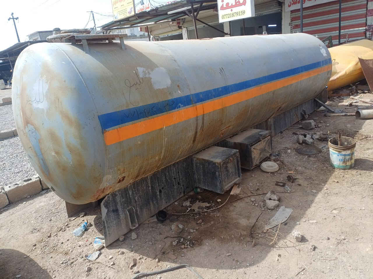 تانكي للبيع المكان ديالى منطقة الحويش طريق بغداد كركوك اي استفسار اني حاضر وسعر مناسب ***********
