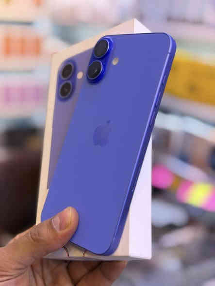 ايفون 16 بلاس ضمان وكاله داخل ضمان وكاله سنتين شرق أوسط اقوى ذاكره 512 نص تيره 
بطاريه 100 جهاز مشحون 5 مرات فقط حاله حال جديد كئنما هسه فاتحه الون مميز ازرق 
ملحقات كامله السعر مليون و200 الف قفل قفل
العنوان بغداد البياع شارع عشرين 
هاتف ***********📞📞
هاتف ***********📞📞
