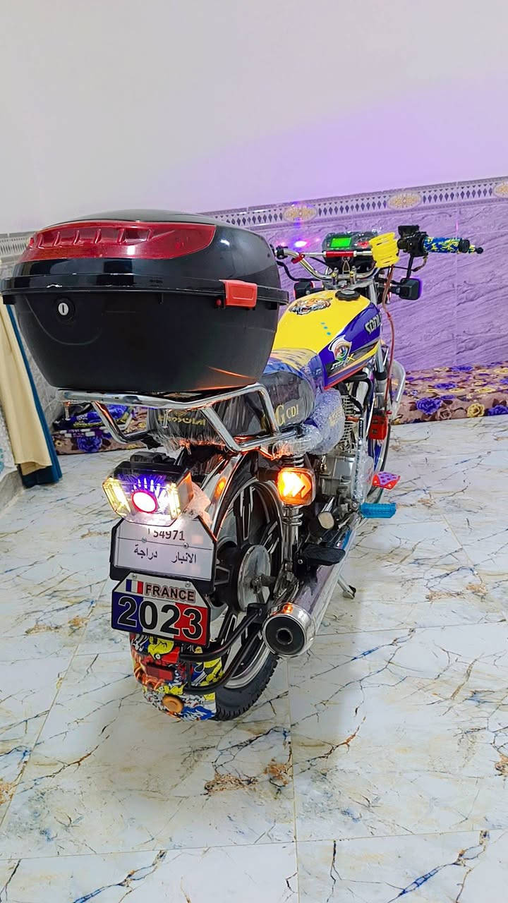 ايراني موديل 22 ومحدث 25 مسجل وكامل رقم انبار  جاهز من كلشي سعر 1200 وبيه مجال او مراوس وفرق يرهم مكان دراجه الرمادي جويبه ***********
