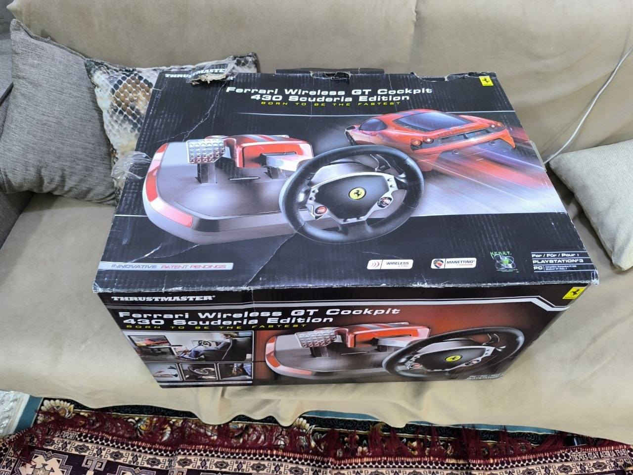 سلام عليكم دركسون THRUSTMASTER Ferrari ® 
جهاز جديد مامستخدم ثانية وحدة 
نظافة 100% 
فيراري®
مختم من كل الجهات 
مع الكارتونة كامل ملحقات 
والسعر /75000 IQD 
يوجد توصيل جميع محافظات العراق


**إذا كنت صاحب هذا الإعلان وتريد حذفه لأي سبب، رجاءا أرسل رسالة إلى الدعم الفني**
