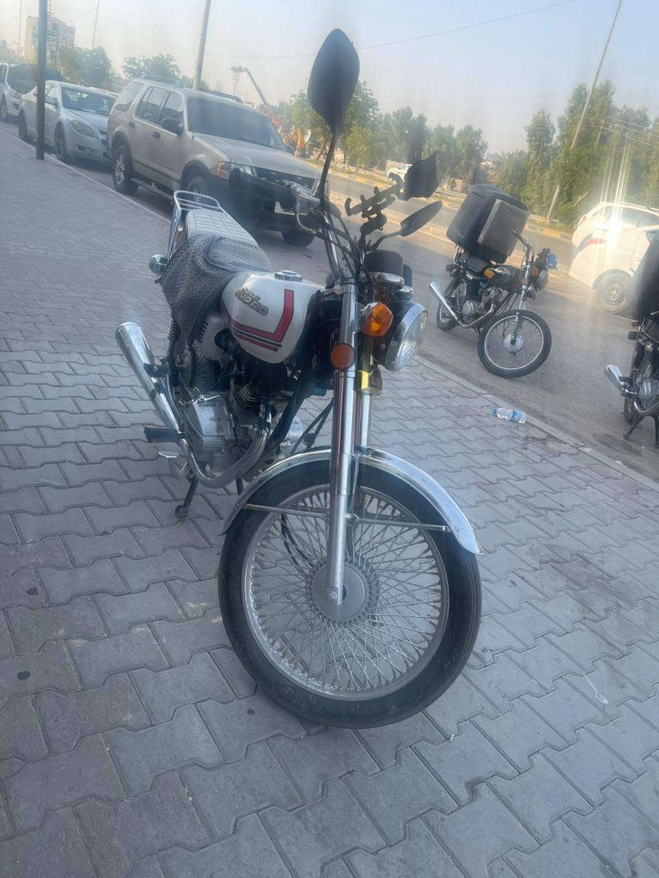 سلام عليكم دراجه ربعه كير وراق صولي وكيل العرضي دراجه جديده السعر 1250جديده الدراجه رقم ***********
