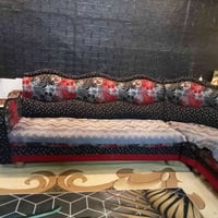 الطخم الأحمر جديد مستعمل شي قليل ونظيف حيل السعر 350 وبي مجال  الطخم ا...