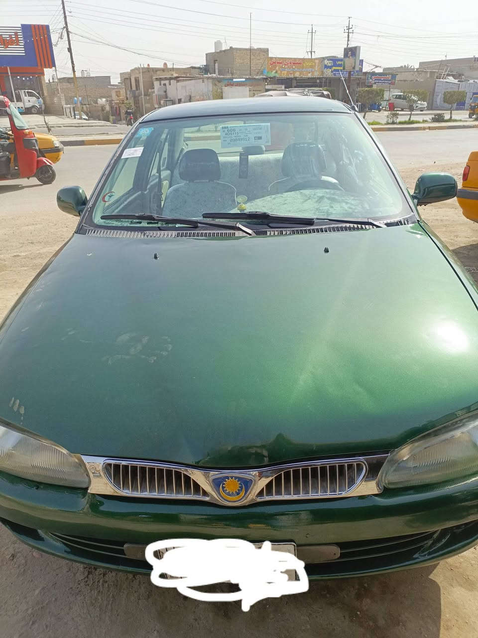 سلام عليكم سياره بروتون 2004 رقم اجنبي تحويل ثاني يوم ***********
