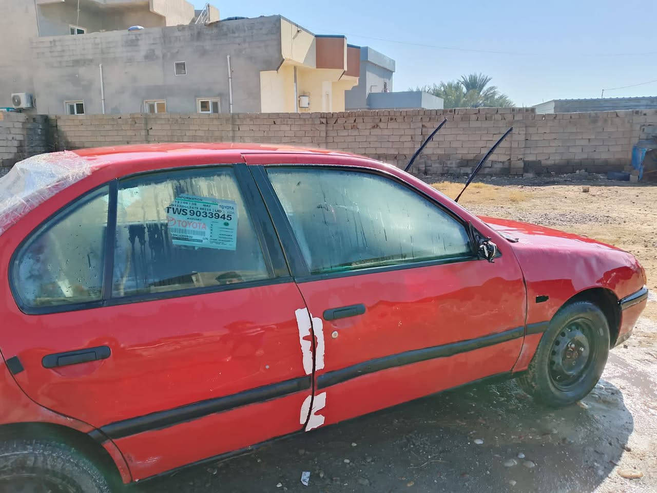 السلام عليكم
برايمر مامسجل للبيع كير محرك كهربائيات كلهة زينة تايرات نص عمر سيارة جاهزة نقص بس الجام الورة السعر 10 وبيهة مجال 
‏‪***********‬‏
