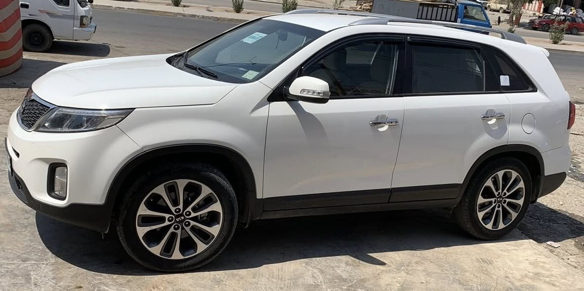 للبيع او#معارض مع بيك ابك موديل2013 فما فوق  سورنتو 2013 شكل2014 خليجي 4 سلندر مكفول كامل مواصفات عدا البانوراما ماشيه 133 للاستفسار / مكان السياره الموصل/***********
