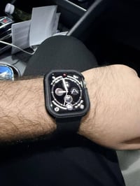 ساعة ابل جيل 11 حجم 46 بطاريه100 بدون شخط غراضها كامله سعرها 500 07870...