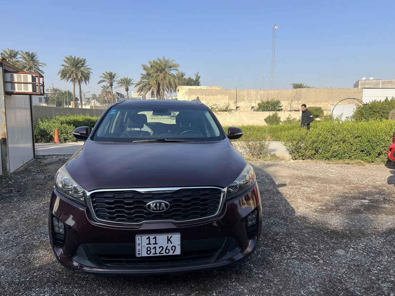 سورنتو 2019أمريكية رقم بغداد
(حادثه فقط دعاميه كلين بدون صبغ بدون ايرباك )
مواصفات 

 4سلندر 
شاشه 
فول تحكمات ستيرن
٧ راكب 

وباقي المواصفات العاديه 
مكان بغداد الغزاليه 
السعر 190
 وبيه مجال للإستفسار ***********
