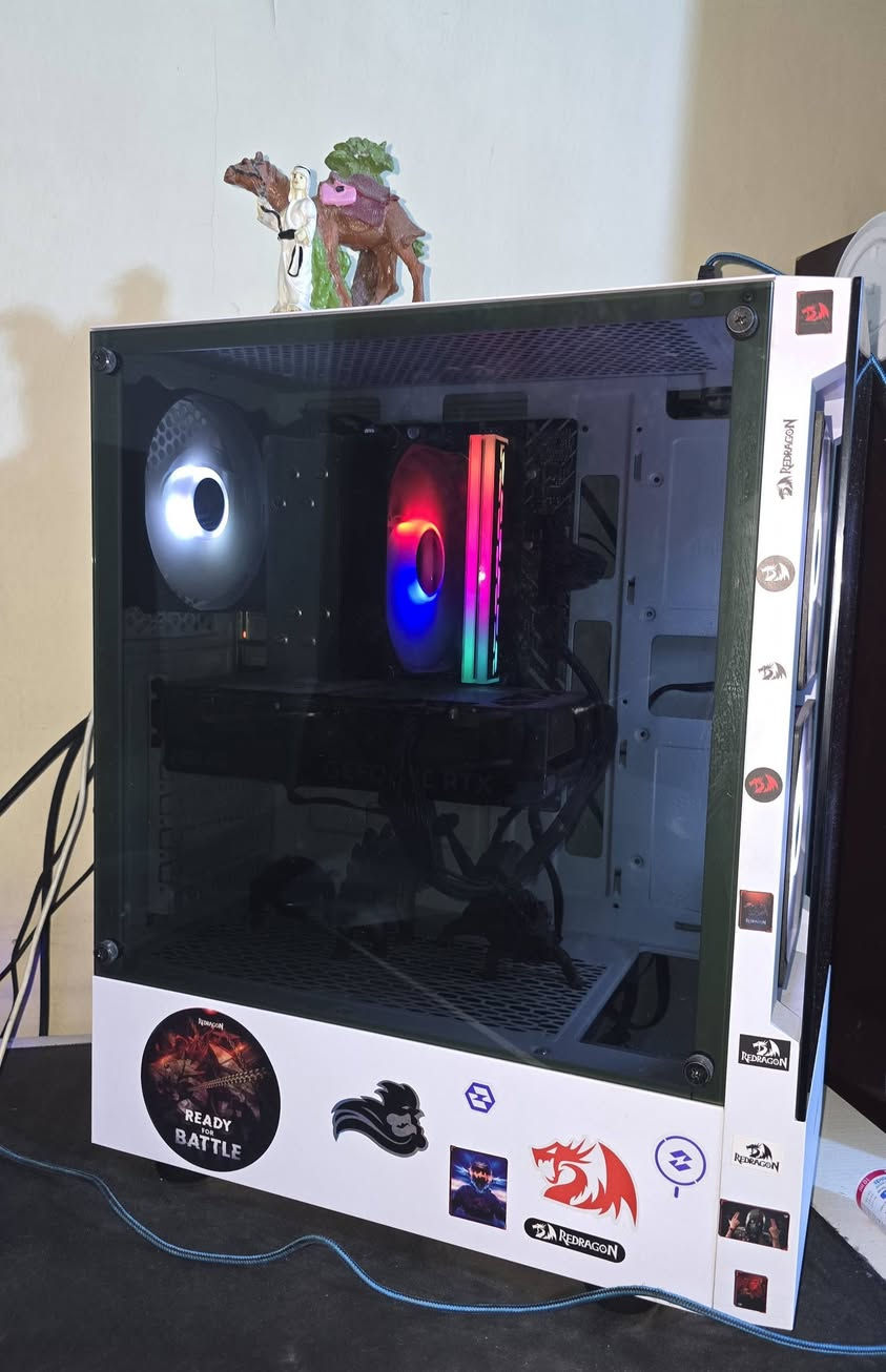 PC
المعالج : Intel Core i5 12400F
كرت الشاشة : RTX 4060 8GB
الرام : 16GB
الخزن : SSD 1TB
المذربورد : ASUS PRIME H610M-K D4

الجهاز نظيف جدًا واستعمال خفيف، يشغل كل الألعاب الحديثة بفريمات ممتازة جدًا وأداء قوي

السعر : 1,100,000 دينار

للاستفسار واتس فقط : ***********
