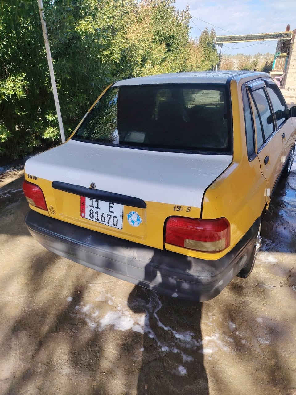 السلام عليكم سايبا موديل 2013سياره جاهزه وخير من الله كفاله من الصبغ والضربه والتبديل رقم بغداد انكليزي تحويل مباشر مصفره هيئه وغرامات حداديه جديد تخم تأير جديد شواصي كفاله كهربائية كولها شغاله مكينه بيها خيط بخار كير جديد معروضه 26وبيها مجال مكان السياره بابل محاويل قريه البعلوان الشراي يتصل ***********
