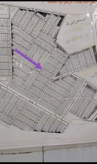 قطعه للبيع موظفي الامانه بغداد زعفرانيه محله ٩٧٢ قطعه ١٢٥م مربعه على ش...