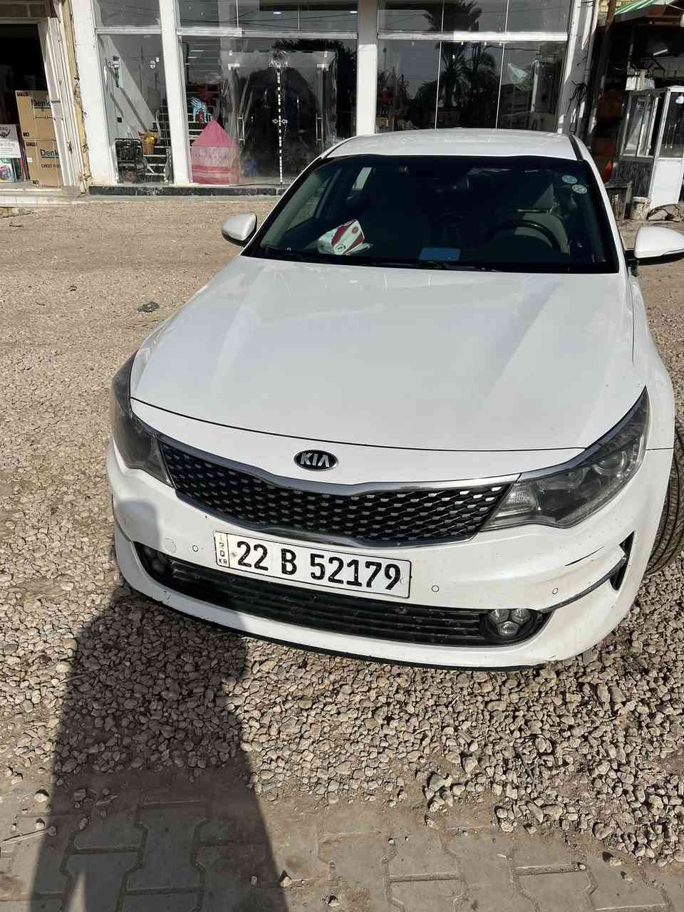 أوبتيما خليجي 2018 محرك2400 / بصمة/ حساس وبقية المواصفات ماعدا البنوراماً/ مكفولة مكينه وضربة / بيها باردات تكحيل شخوط  بدون ضربة 
وبيها نقاط حالوب خفيف بالقمارة فقط
رايدها ١٦٧ وبيها مجال 
مكاني الديوانية/ السنية
***********
