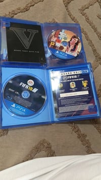 فيفا 18 و GTA V  للبيع السعر 20 الف  التواصل ماسنجر او واتساب على الرق...