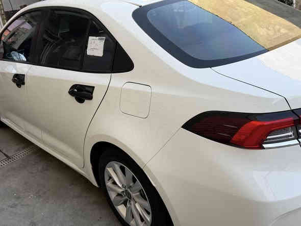 السلام عليكم
كورلا 2024 هايبرد شكل خليجي 

فول مواصفات 

جلد اسود بلادي مدوشمة دوسمة كاملة كنتاره

فتحه 

تبريد قطعتين 

لايت زنون  

بلوجكتر زنون

تحكم استيرن كروس سرعه

رادار امامي 

5 ويل كب 

محرك 1800 

ماشيه 24 الف 

السعر 140 ورقه  

رقم بغداد دولي جديد 

مكان سياره بغداد حي اور

***********
