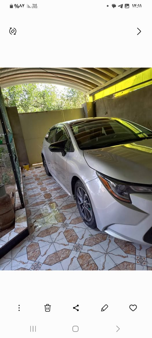 السلام عليكم سياره كورولا للبيع موديل 2021 سياره معوقين راعيها بل كوت حادثهة بدون دواخل الاستفسار الرقم ***********
