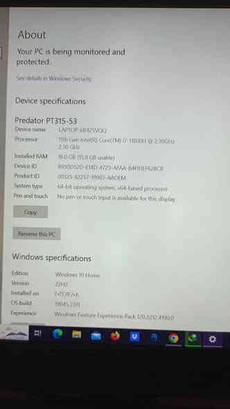 مكلفين بالنشر لابتوب.كيمنك اتواصل عالرقم
Model: Acer Predator triton 300
🔴CPU: 11800H 
🟡GPU: NVDIA RTX 3070 8GB GDDR6 
🟢RAM: 16GB DDR4 3200MHz
🔵storage: 1000GB pcle NVME SSD
 🟣15.6 FHD ips 144Hz slime Bezel 
🟤 OS: Windows 10Home 64 bit
⚪price:  ?
رقمي الاتصال 
***********
رقمي واتس اب
***********
متوفر توصيل بغداد
