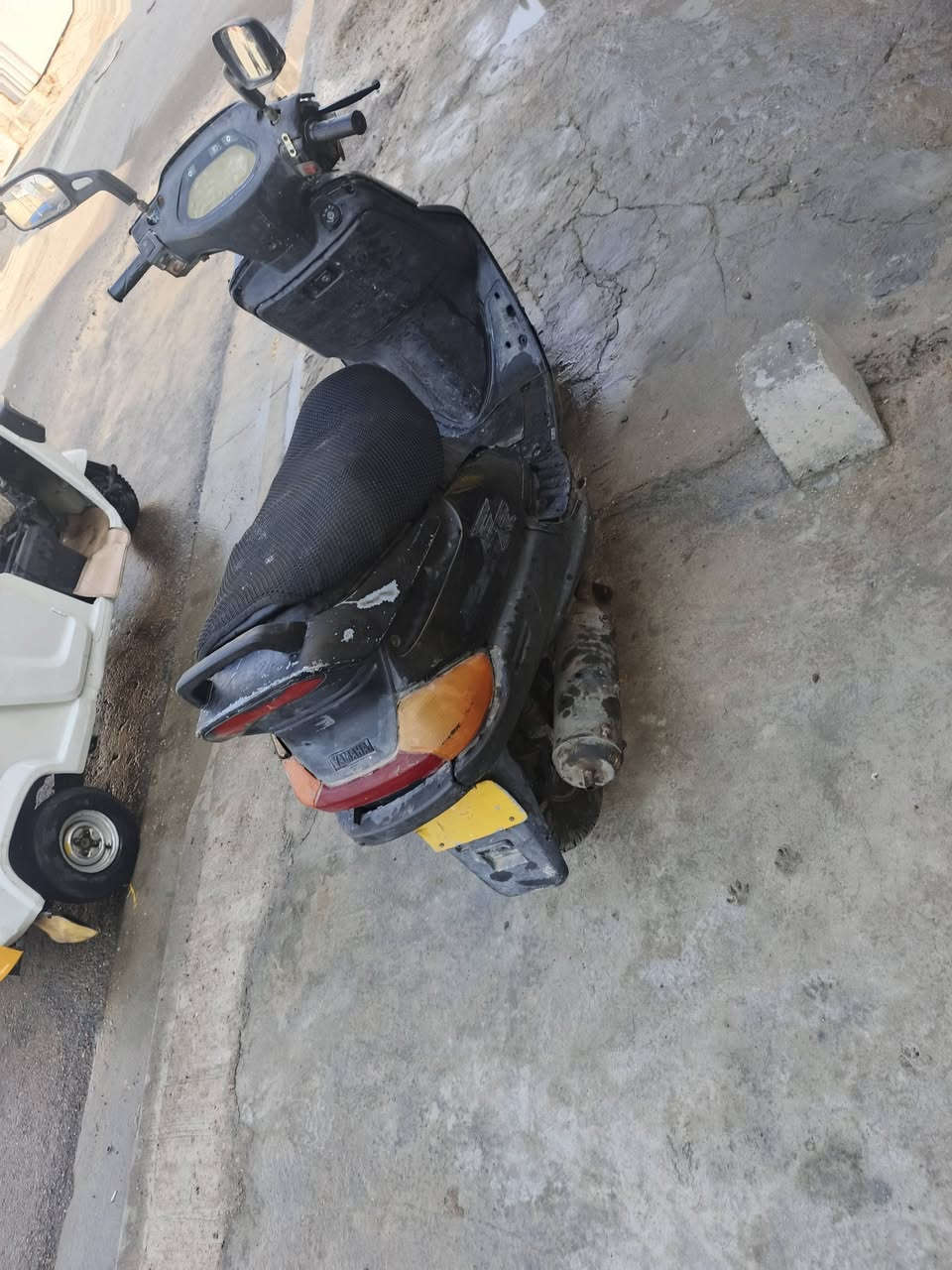 دراجه فصائي 140 شلعه ومعدل فول كيلو متر شغال الدراجه نكره هندر الكهربائيات جانت كلها تشتغل م̷ـــِْن غسلتها طفن هسا هندر تشتغل بس نقصها  بريك الخلفي خلصان الدراجه تاخذه •اللّـہ̣̥ وكيلك مال كراب ماتوكف رايدها ب 180 ومجالها بسيط عنواني بغداد حي العامل ***********
