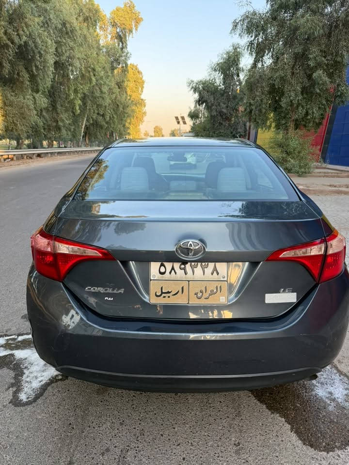 السلام عليكم ورحمة الله وبركاته
‏‎       ——— لـلـبـيع  ———

تويوتا كورولا.        — Toyota Corolla

‏‎وراد أمريكي.          —  ايرباك سليم  

‏‎الموديل                —  2018  

فئة                       —  LE

حجم المكينه         —  V4/1800

حالة السياره.    — صبغ ((جاملغات اماميه فقط بدون دواخل -))

وبيه شويه بارد جوه القبق البانزين 

‏المواصفات 

-كشنات - مخمل 

-كشنات تدفئه 

-كشنات تبريد 

-ستيرن تدفئه  

-ليد نهاري  

‏‎-شاشه كبيره تدعم نظام الأبل كار باي ونظام الاندرويد 

‏‎-تبريد منفصل 

‏‎-تحكم ستيرن جهتين 

‏‎-تحديد سرعه 

‏‎-مانع انزلاق 

-رادار امامي 

‏‎-تحديد مسار 

- تنبيه ما قبل الاصطدام

‏‎-كامره خلفيه

‏‎باقي المواصفات المعروفه 

‏‎السعر            — 127$

رقم السياره    — أربيل 

‏‎موقع  السياره — بغداد جميلة 

الاستفسار _ ***********
