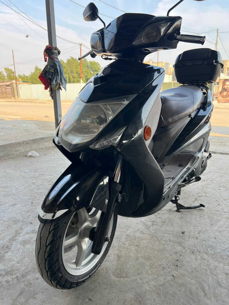 سلام عليكم سكنس لد لبيع دراجه كفاله من كلشي صاله 3شهر من نازله من رمبه ماشيه 42الف حقيقي مكاني بغداد ما متواجد عله لفيس شراي ينتصل📞***********
