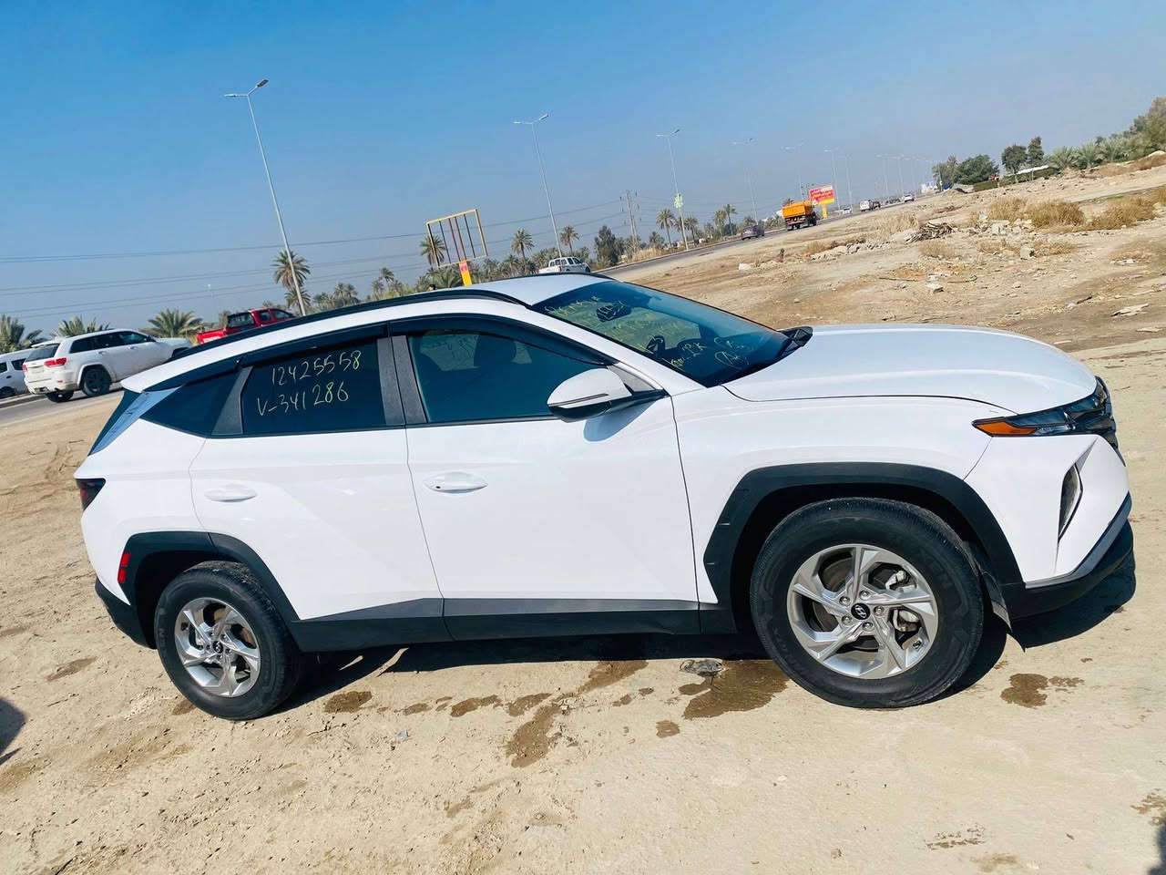 السلام عليكم
توسان موديل 2024  مكفوله من الصبغ والتبديل بارد بخشم البنيد بصمه شاشه تدفئة بالكشنات تشغيل عن بعد وبعد بيه هواي مواصفات ماشيه 18 ميل بدون رقم تترقم جميع المحافظات مكانه بابل حله قرب سيطرة الآثار للاستفسار الاتصال ***********
