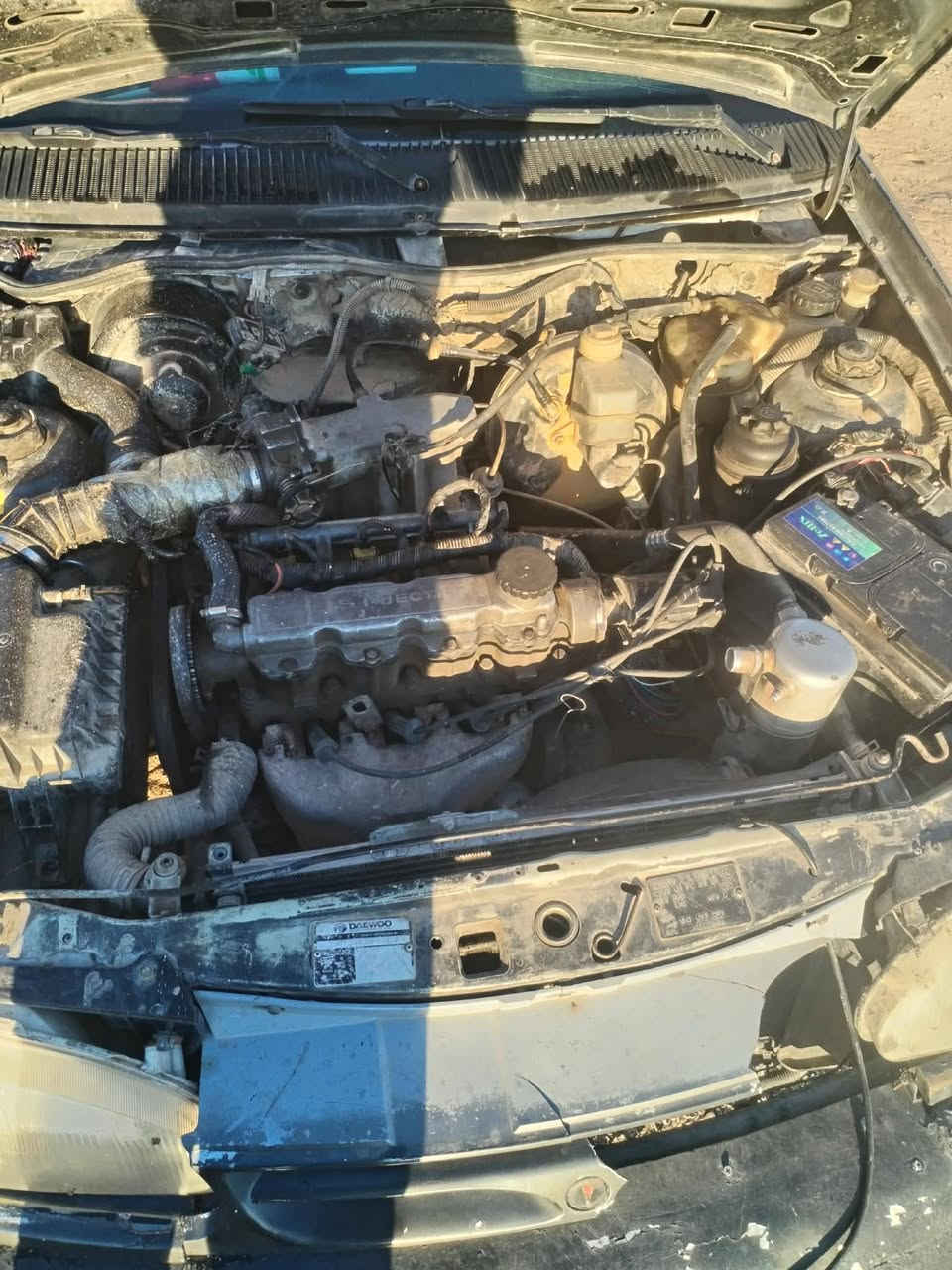 السلام عليكم
للبيع 
دايو المنز 
رقم فحص موقت كركوك 
سنويه بيضه 
محرك يدخن 
كير عادي 
كهربائات كلها شغاله 
تايرات نص عمر 
صدر نضيف 
سعر 13وبيها مجال 
***********
مكان السياره الحويجه
