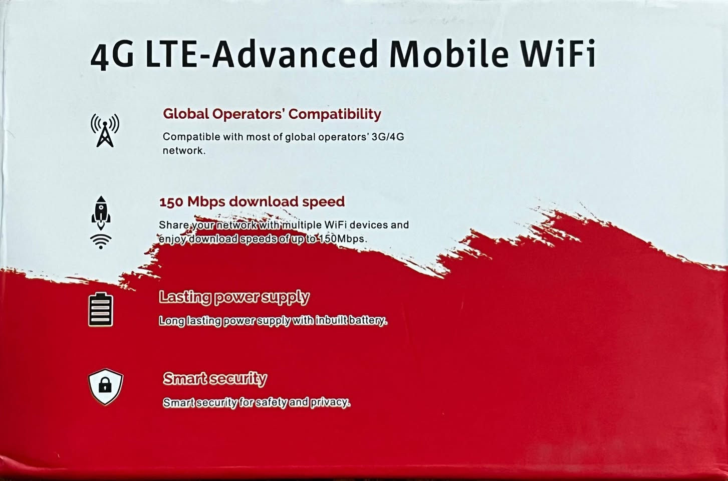 متوفر روتر محمول جوكر يشتغل عله كل السيمكارتات


**إذا كنت صاحب هذا الإعلان وتريد حذفه لأي سبب، رجاءا أرسل رسالة إلى الدعم الفني**