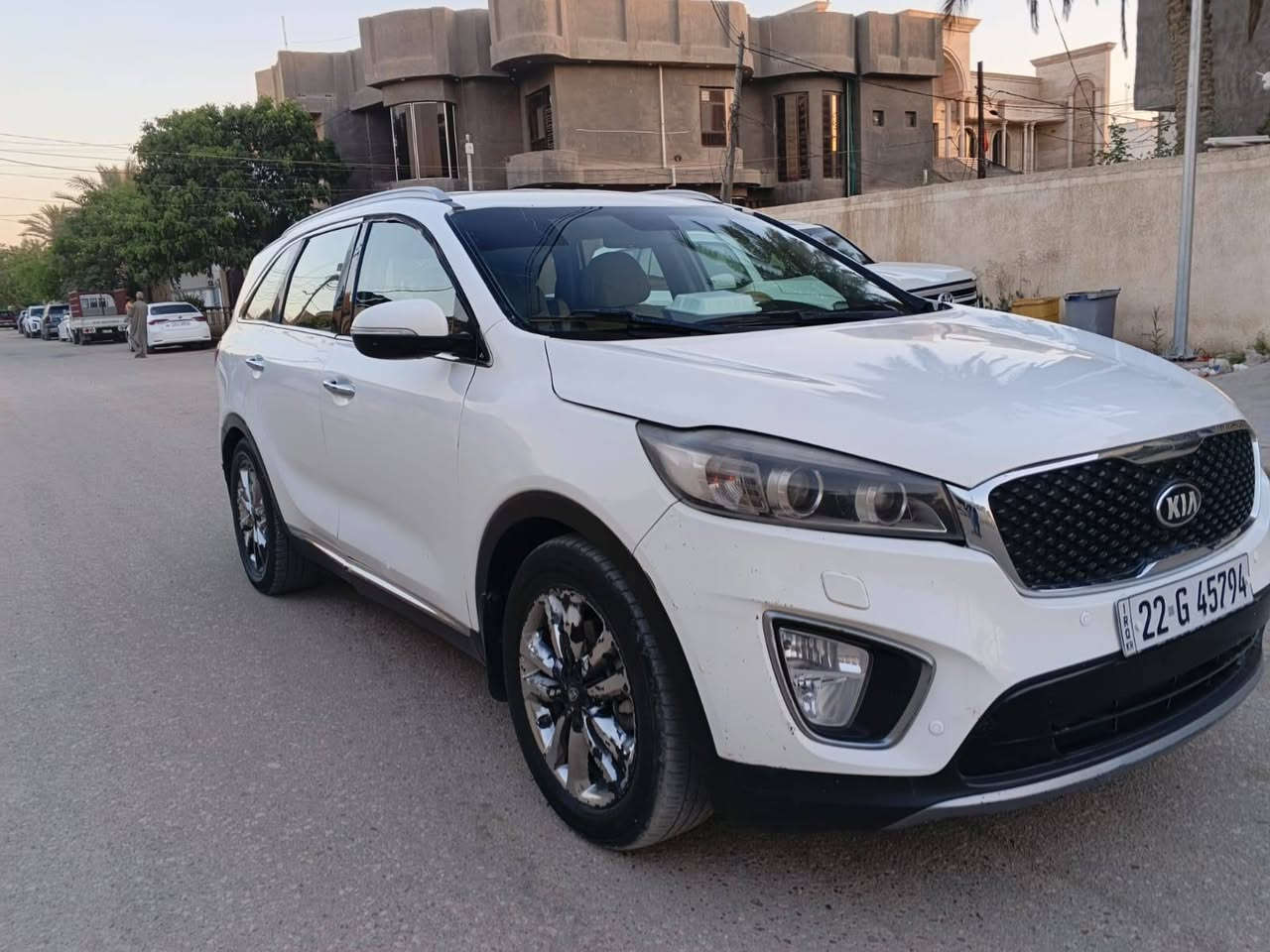 سورنتوا 2018 خليجيه سياره جديدة مكينة وكير وحدادية وتبريد وتخم تاير كل جديد جديدة بمعنى الكلمه بيها رشات صبغ بسيطة جمالية أثر شخوط مكفولة من الضربة القوية 6 اسندر 7 راكب بصمة ثلاث قطع تبريد كشن جلد تدفئة وتبريد بالكشنات مري شفط حساسات بالدعامية كامرة دوار السعر 145 مكان السيارة حلة رقم الهاتف ***********
