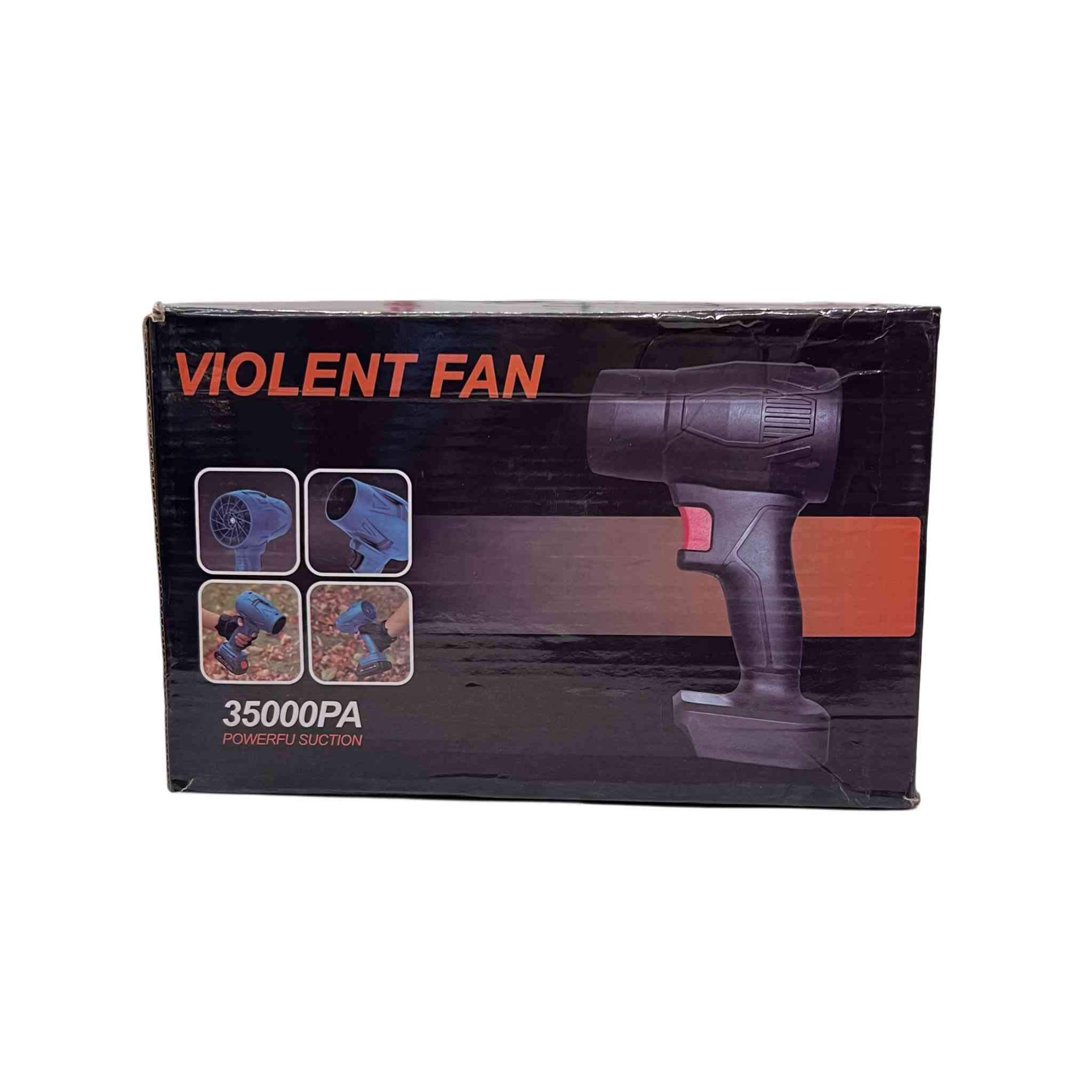 منفاخ هواء كهربائي محمول Violent Fan – قوة نفخ وشفط عالية
للحجز *********** وتساب 
منفاخ هواء كهربائي محمول مصمم لتوفير تدفق هواء قوي مع محرك عالي الأداء، مناسب لأعمال النفخ والتنظيف.

• محرك عالي السرعة مصنوع من النحاس الخالص لزيادة قوة الهواء

• قوة نفخ قوية مع أداء مستقر وعمر خدمة طويل

• مفتاح تحكم بالسرعة يسمح بالتحكم الحر في شدة الهواء
السعر جدا منساب #25الف_والتوصيل_مجاني

• تصميم شفرات توربينية كبيرة لتحسين سحب الهواء وتبديد الحرارة

• يجمع بين خاصية النفخ والشفط في جهاز واحد

• تصميم محمول وسهل الاستخدام

• نوع المحرك: محرك نحاس خالص عالي السرعة
• قوة الشفط: 35000PA
• الوظائف: نفخ هواء – شفط
• التحكم بالسرعة: متوفر (تحكم حر بالسرعة.
