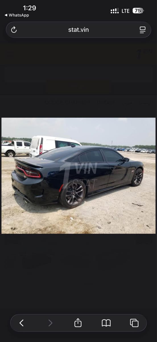 السلام عليكم 
Dodge charger scat pack 2022
ماشية 17mi
لون اسود 
رقم بغداد مميز مشروع وطني 
مواصفات السكات العادية 

شاشة جبيرة
مقاعد حظن (مقعد السائق كهرباء) 
تدفئة مقاعد امامية
ستيرن تدفئة
تحكمات الSRT كاملة بلشاشة 
كامرة دوارة 
حساسات خلفية 
تدفئة بلمري الجانبية 

السيارة على وضع الوكالة 
عليهة oil catch can فقط 
صور الحادث والسيارة والسونار موجودات بلبوست 
والمبدلات بيهة فقط البابين 
السعر 24,500$ وبيهة مجال للشراي 
مكان السيارة بلبصرة
ما متواجد بلفيس 
واتساب او اتصال ***********
كلشي مذكور يمك اذا تفيدك وتخدمك اتصل وتدلل
السيارة حلوة ونشطة بعد ما يحتاج شرح شنو السكات 🚀 البصرة, العراق
