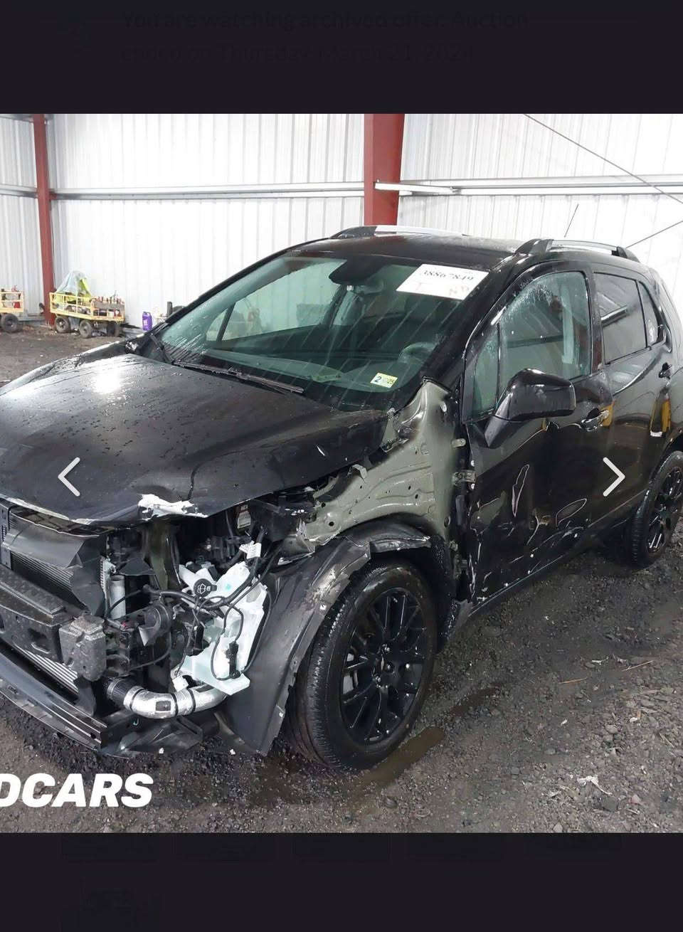 سلام عليكم شوفرليت تراكس للبيع موديل 2022 فول مواصفات شاشه جبيره ماعدا سلايت Lt رقم سليمانيه سنويه لحد 2030 سياره مال بيت مامتعوبه ماشيه 26 ميل فقط حادثها موجوده بالصوره بدون داخل وارباك سعر 127 بيها مجال للشراي هاي رقم صاحبه 
*********** كركوك, العراق
