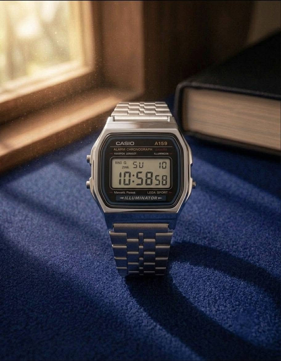 ساعة كاسيو | Casio A159WA ⌚
_
المميزات : 
كوبي بجودة تصنيع ممتازة
💰 السعر: 10,000 د.ع
يتوفر توصيل داخل كركوك فقط - 3000 د.ع .
لطلب والاستفسار (واتساب): ***********
يتوفر شراء مباشر دون الحاجة للتوصيل- العنوان :
 كركوك - حي الوحدة - قرب جامع الوحدة🤍
