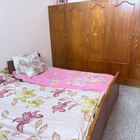 غرفة اخشاب صاج للبيع كنتور خمس ابواب +٢ سرير + ٢كومديات  الغرفة صاج شغ...