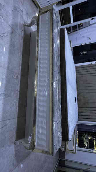 غرفه نوم رئاسي صبغ حراري خشب ثقيل 9قطع السعر مع الشد والنقل مليون 275 الف  *********** / / ***********
.
#اثاث #غرف #نوم
