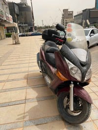 سلفر GT مكينة 400 دراجة نضيفة ماناقصهة شي  يجي بيهة   شحنUBS ستان كهرب...