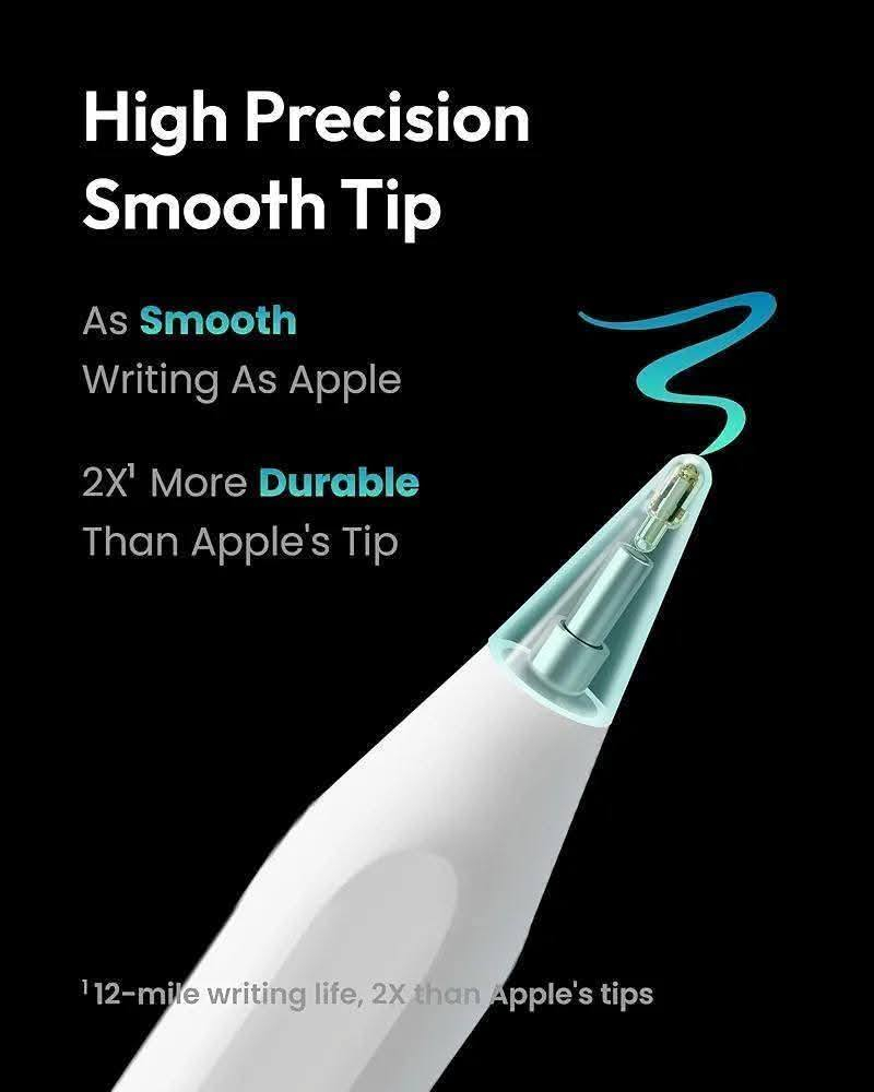 قلم ايباد metapen A8 🫡🔥

متوافق مع اجهزة الايباد من 2018 فما فوق ✅

يدعم راحه اليد ✅ 

شحن تايب سي ✅ 

احدث شريحه مدعومه بالذكاء الاصطناعي ✅

شحن لمدة 30 دقيقه ينطيك استخدام لمدة 10 ساعات ✅ 

حساسيه عاليه بدقه بكسل تصل  الى 0.1 مم ✅

يدعم الالتصاق المغناطيسي ✅ 

يدعم خاصيه توفير الطاقه ✅

يعمل بزاويه 90/45/15 ✅

تشغيل واطفاء عن طريق اللمس ✅ 

مناسب للدراسه - الرسم - الكتابه  ✅ 

السعر 18 الف والتوصيل مجاني 🫡🔥

توصيل جميع محافظات العراق ا 🚙🚗 

للأستفسار والحجز التواصل واتساب 📞 

***********

عنوان المركز : بغداد الحريه الثانيه شارع الحريه الثانيه قرب مكتبه الكراون مقابل صيدليه العنفوان مركز شمس للموبايل
