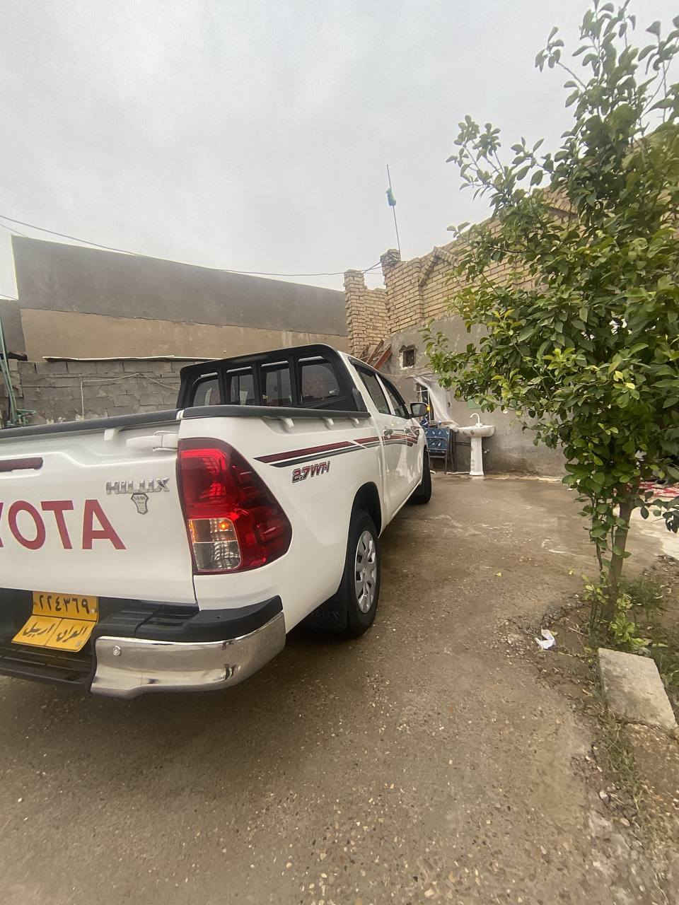 سلام عليكم تيوتا هايلوكس مديل 2022 ساز نص فول
المواصفات
-شاشه
-تحكمات ستيرن
-حساسات خلفيه
-مانع انزلاق
-كشاف خلفي ضبابي
السيارة كفاله عامه رقم اربيل السياره جديده بعمنئ الكلمه ماشيه 75 الف وقابل للزيادة للاستفسار الاتصال على الرقم ***********
***********
