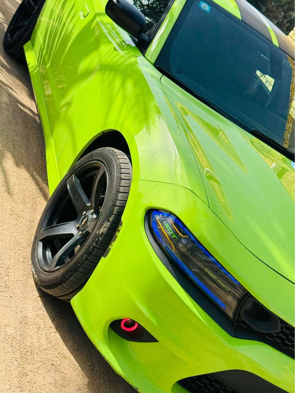 دوج جارجر موديل 2019 لون تفاحي مميز 🍏فائة5700RT  دخول جديد رقم بغداد بسمي  جديده ماشيه 100وجاهزه  مكاني ناصريه رقم ***********  راسني خاص او وتساب اطيك سعر وتفاصيل اكثر ناصرية, ذي قار
