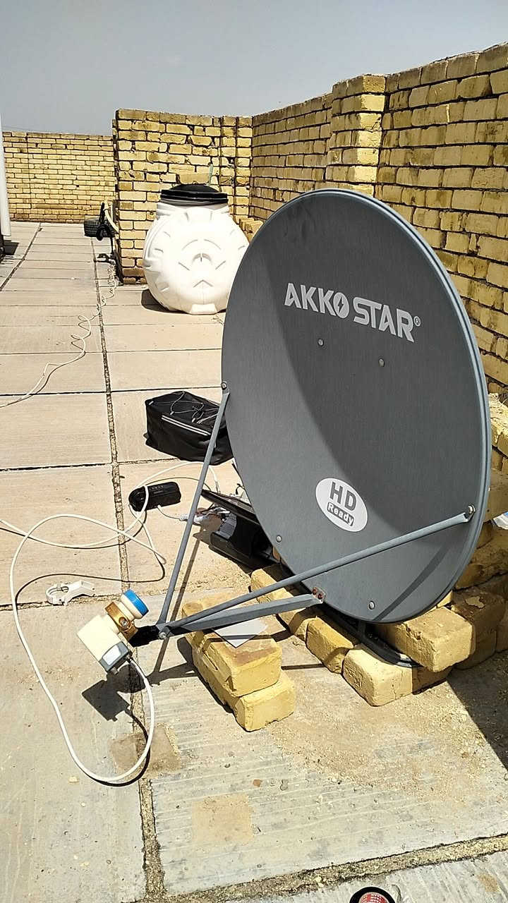 بفضل الله و حمده ، من ضمن أعمالنا تنصيب طبق حجم 85cm نحو مدار النايلسات 7° غرباً مع ألتقاط كافة قنواته و باقاته المتنوعة منها : الدينية _ الرياضية _ الوثائقية _ الأخبارية _ مسلسلات عربية و عراقية _ أفلام عالمية _ أفلام كارتون 📡🛰️

العنوان : الكوت _ حي الحوراء _ شارع المدارس
( تنصيب طبق حجم 85cm + بحث شامل و ترتيب للستلايت) 

للتنصيب يمكنكم التواصل عبر : 
الهاتف : ***********
واتساب : ***********

#عملنا_كافة_مناطق_الكوت
#مركز_الفتوى_14_بخدمتكم
#مركز_الفتوى_14_أختياركم_الصح
