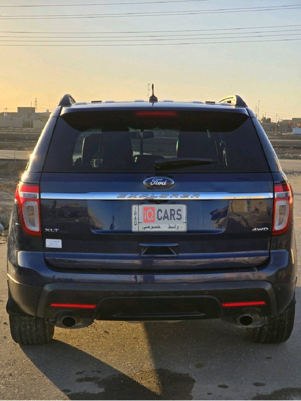 فورد اكسبلور 2012
مواصفات XLT 
بانوراما 
كشنات جلد تدفئة 
تحكمات ستيرن 
شاشة جبيرة 
7 راكب 
مكينة 6 سلندر جديدة

كير مكينة مكفولات السيارة ماشية 140 الف كيلو 

السيارة داخلة للعراق كلين بدون ضربة
داخلة تقرير غرق 
بالعراق صار بيها شخط باب العبري والوراه نصبغن كلير بدون معجون نصبغ وياهن الجاملغ الامامي توحيد لون 
بيها معجون كد شبر بخشم البنيد 

رقمها واسط ب اسمي تريد تحويل تريد وكالة
السعر 125 ورقة وبيها مجال ترهم مراوس حسب القناعة

***********
مكاني ميسان العمارة