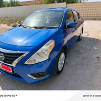 نيسان فيرسا موديل 2017 بدون ايرباك فقط معاوية خلفية وبارد أسفل البك لا...