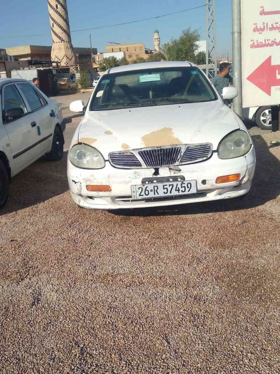 للبيع دايو لكنزا ٢٠٠١ محرك ٢٠٠٠ اربعة سلندر كير عادي رقم صلاح الدين دولي مشروع وطني تحويل بأي مكان السعر جوة السوق ٢٥ 
وبيها مجال 
مكان السارة الفلوجة 
للتواصل ***********
