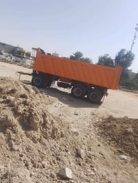 مقطوره للبيع طول7وربع  ذرعته 23متر موديل 24  تخم تاير 07829535050