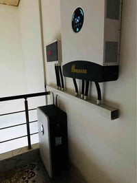 منظومة طاقة شمسية • بدون ألواح • ضمان بطارية ٥ سنوات