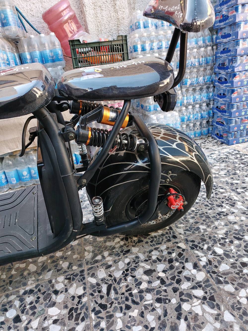 السلام عليكم
دراجة هارلي استعمال قليل
ملف ١٠٠٠واط بطارية ليثيوم ٦٠ فولت
ستوب لايت وبك لايت تنربط بلوتوث 
بغداد الأمين الثانية