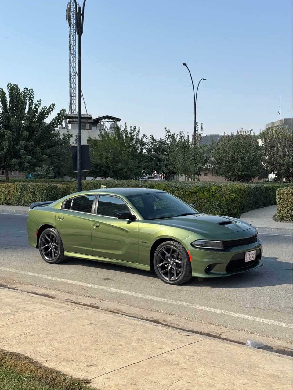 ‏  🚨CHARGER R/T LAST CALL 2023
السلام عليكم 
جارجر ار تي النداء الاخير لون مميز ( زيتوني )
سعر مناسب جدا 🔥
موديل ٢٠٢٣ ماشيه ١٦ الف ميل فقط
السياره جاهزه على اخر حبه ترايها وكاله وبرغي واحد نقص مبيها 

ضرر السياره فقط البوند مبدل اصلي ( ليس تجاري ) ومصبوغ بدون دواخل بدون ايرباك
ضرر السياره سطحي جدا
السياره مكفوله من جميع الايرباكات
شاشه كبيره
حساسات خلفيه وكامره
مرايه متحسسه للإضاءة العاليه
كير شفتات بالستيرن
وباقي مواصفات R/T المعروفه
تترقم شمالي 
للاستفسار: *********** متواجد واتساب أربيل, العراق

