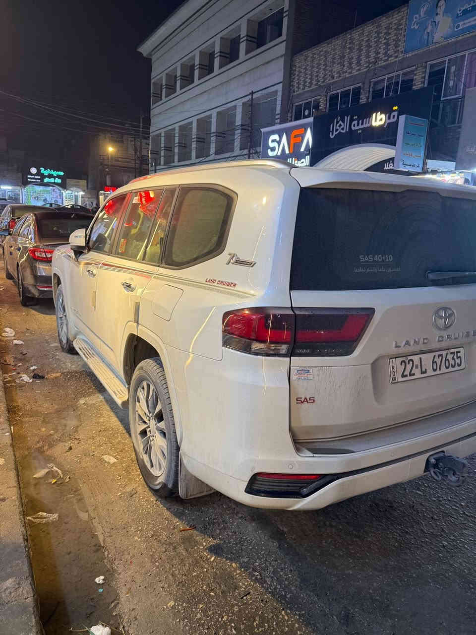 لاندكروز مديل 22 ساز ماشيه 43 رقم اربيل مكفوله من كلشي مكانه نجف سعرها 650 ورقه بيع فقط 
***********
