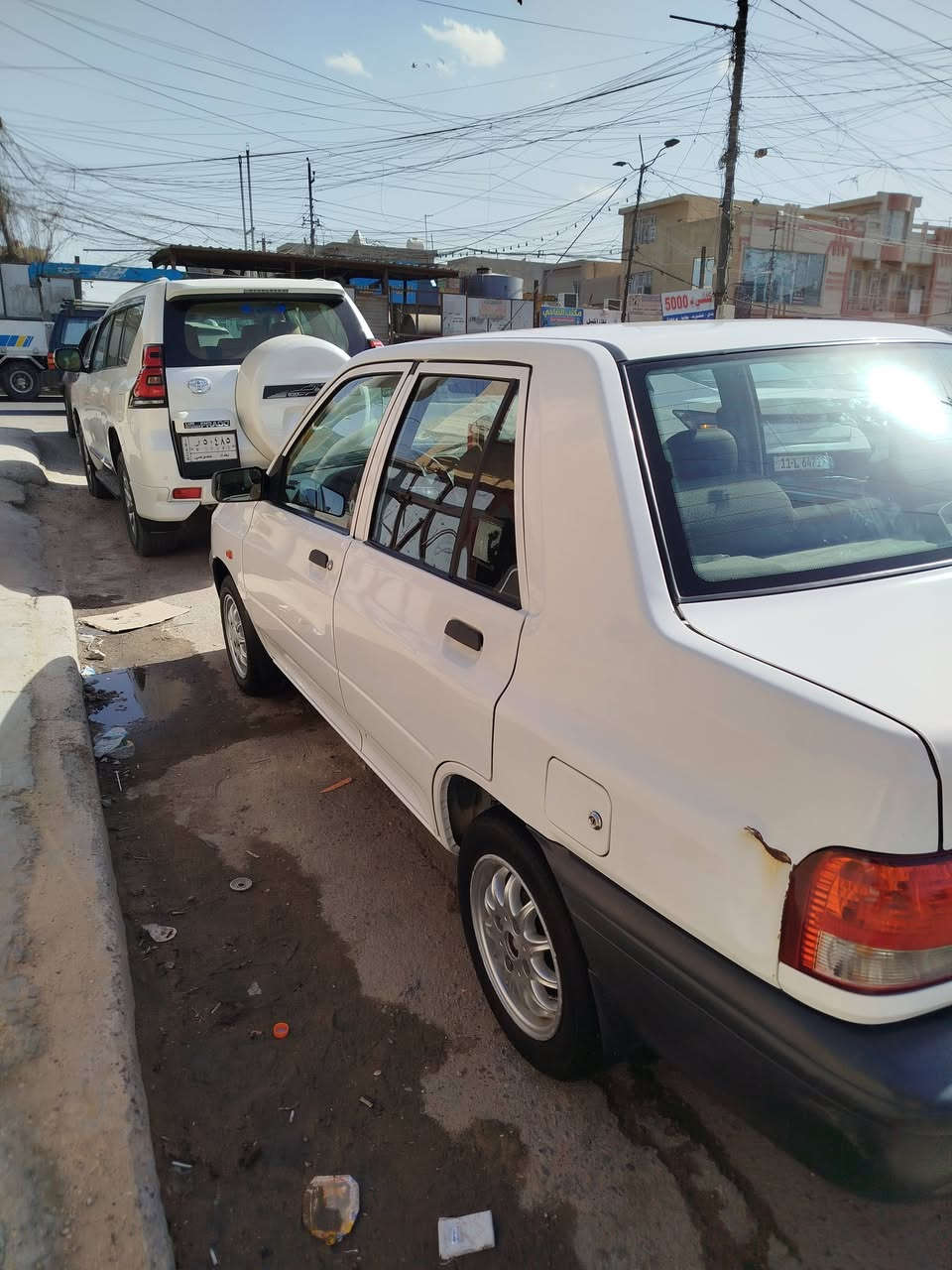 سايبا ابيض 2023
شاشة
ويل كب
تخم تاير دوشمة ارضيات وصندوگ
ماشية 62
السعر 67
مكفولة ماعدا رصعة بالجاملغ الخلفي الايسر
مدينة الصدر الاورفلي
***********
