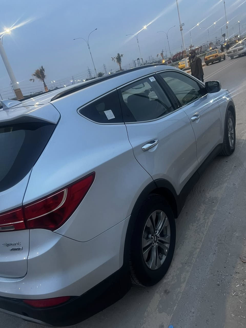 سياره سنتافي موديل 2016 السياره مابيه نقص وارد أمريكي 2400
تدفئه تبريد رقم بغداد ظربته بس بنيد سعر السياره155بيه مجال قليل رقم الموبايل ***********
