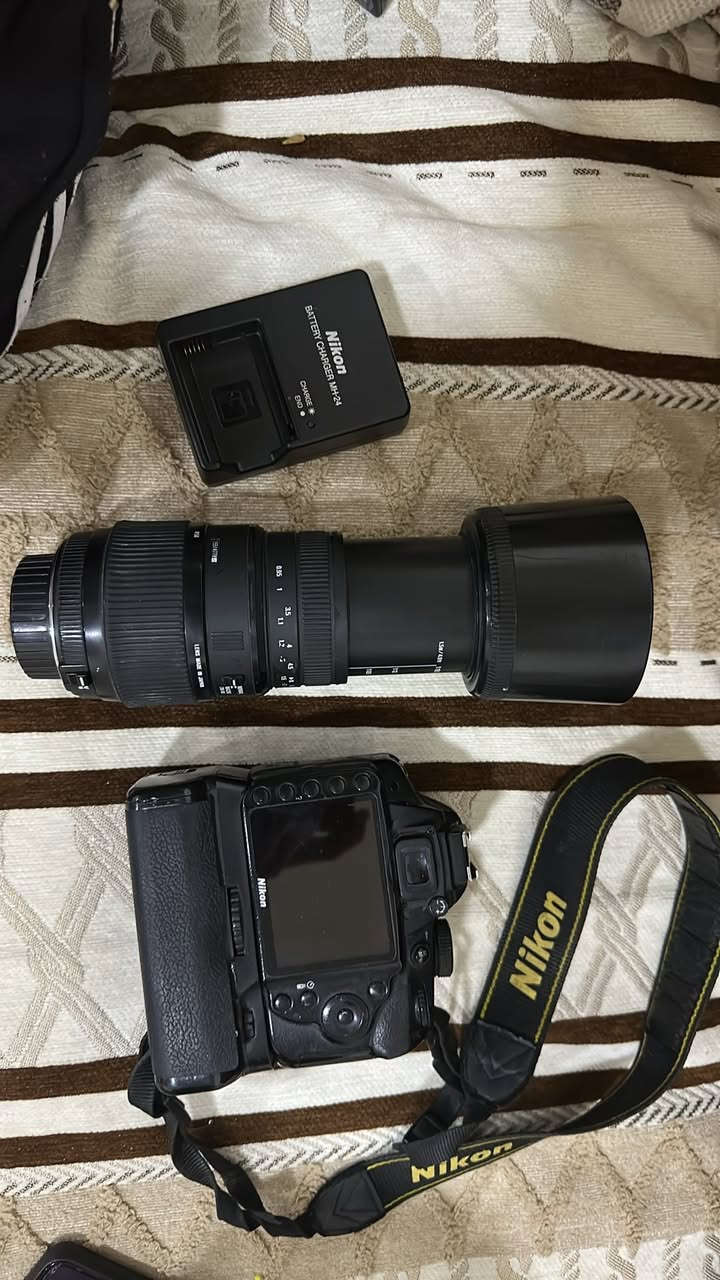 نيكون D3200 استخدام شخصي حيل قليل ونضافته 9‎%‎10 دبل بطاريه لينز 70-300 سيكما سعر 300 الف وبيه مجال للمشتري


**إذا كنت صاحب هذا الإعلان وتريد حذفه لأي سبب، رجاءا أرسل رسالة إلى الدعم الفني**