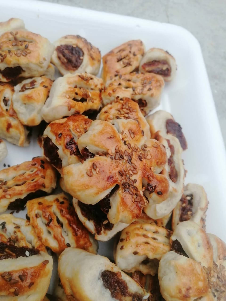 احلى اكلات معجنات بشرط طعم ونظافه ولحوم عراقية بانسب أسعار للمناسبات حناء أعياد ميلاد وشركات بكميات حسب طلب
مكاني فيلق عندي توصيل داخل كركوك
كيلو كليجة جوز ٧الاف
كيلو تمر حلقوم جوزهند سمسم ٦الاف
كيلو ساده خفيفي ٥الاف.
٣٠كبه حلب بالصدر ١٠الاف ٣٠باللحم عراقي ١٥الف 
٣٠كبه جريش بالصدر ١٢الف٣٠باللحم العراقي١٨الف
٢٠ميني بيتزا وميني لحم عجين ١٠الاف
#فضلااخواتي_رفعولي_منشور


**إذا كنت صاحب هذا الإعلان وتريد حذفه لأي سبب، رجاءا أرسل رسالة إلى الدعم الفني**